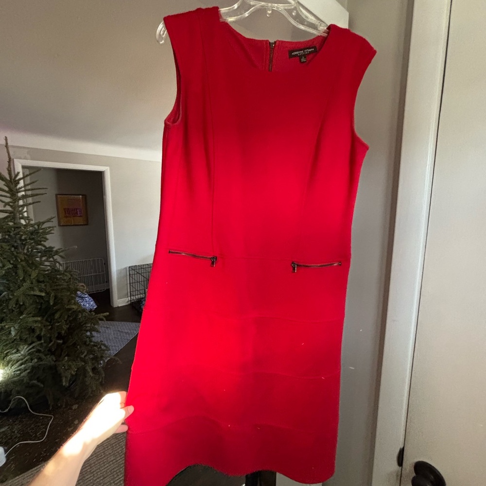 Adrienne Vittani Red Dress